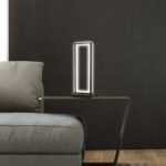 InLight Επιτραπέζιο φωτιστικό LED 16W 3000K από αλουμίνιο σε μαύρη απόχρωση D:40cm (3020) - Image 2