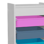 Συρταριέρα με καλάθια Toyli pakoworld πολύχρωμο 45x30x78εκ - Image 3