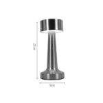 Inlight Επιτραπέζιο επαναφορτιζόμενο φωτιστικό 3CCT σε χάλκινη απόχρωση (3033-Copper) - Image 2