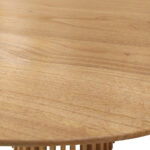 Τραπεζαρία Granny-Kenda I pakoworld σετ 5τεμ σε φυσική-μπεζ απόχρωση Φ120x75εκ - Image 7