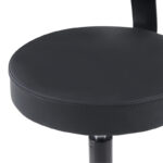 Καρέκλα γραφείου τροχήλατη Mafeshi pakoworld pu σε μαύρη απόχρωση 45x44x70-82εκ - Image 7