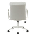 Καρέκλα γραφείου διευθυντη Kreno pakoworld PES γκρι 56x67x89-97εκ - Image 6