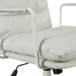 Καρέκλα γραφείου διευθυντη Kreno pakoworld PES γκρι 56x67x89-97εκ - Image 8