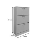 Παπουτσοθήκη Savaz pakoworld σε sonoma απόχρωση 60x24x114εκ - Image 6