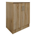 Παπουτσοθήκη-ντουλάπι Souken pakoworld 6 ζευγών σε sonoma απόχρωση 60x40x80εκ