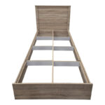 Κρεβάτι Athos pakoworld σε sonoma απόχρωση 90x190εκ - Image 4