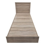 Κρεβάτι Athos pakoworld σε sonoma απόχρωση 90x190εκ - Image 5