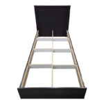 Κρεβάτι Athos pakoworld σε wenge απόχρωση 90x190εκ - Image 4