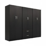 Ντουλάπα εξάφυλλη Lego Ι pakoworld wenge 240x42x180εκ - Image 2