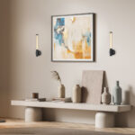 CANDELERA-ΦΩΤΙΣΤΙΚΟ ΕΠΙΤΟΙΧΟ ΑΜΜΩΔΕΣ ΜΑΥΡΟ ΑΛΟΥΜΙΝΙΟΥ LED SMD 7W CCT 490LM IP20 100X85X440MM - Image 2