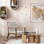 MYSTIQUE-ΦΩΤΙΣΤΙΚΟ ΚΡΕΜΑΣΤΟ ΚΑΦΕ ΑΛΟΥΜΙΝΙΟΥ LED SMD 11W CCT 660LΜ IP20 45X45X1500MM - Image 2