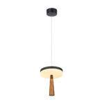 ASIAN-ΦΩΤΙΣΤΙΚΟ ΚΡΕΜΑΣΤΟ ΑΜΜΩΔΕΣ ΜΑΥΡΟ ΑΛΟΥΜΙΝΙΟΥ LED SMD 11W CCT 715LM IP20 Φ164X1500MM