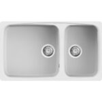 Νεροχύτης κουζίνας FOX 450 Bianco 68 ELLECI 86