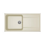 Νεροχύτης κουζίνας LIFE 480 Bianco Antico 62 ELLECI 100x50cm