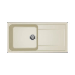 Νεροχύτης κουζίνας LIFE 480 Bianco Antico 62 ELLECI 100x50cm