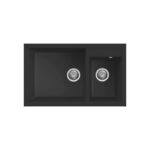 Νεροχύτης κουζίνας QUADRA 440 Nero 40 ELLECI 81