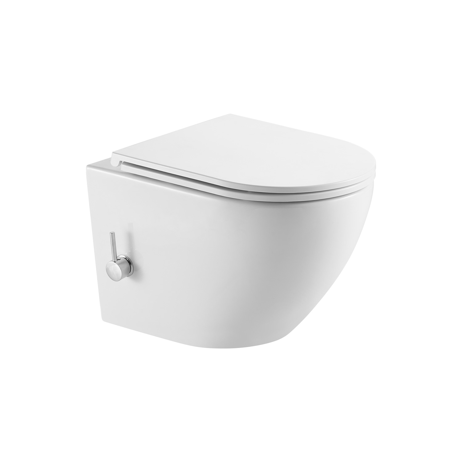 LT-046E-NRHC_2 Λεκάνη αναρτώμενη rimless με κάλυμμα και μίκτη μπιντέ MILOS LT 046E KARAG