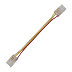 CONNECTOR FOR COB CCT STRIP 10mm PCB WIDTH-3 WIRES IN THE MIDDLE