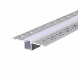 JADE ΠΡΟΦΙΛ ΑΛΟΥΜΙΝΙΟΥ TRIMLESS  ΜΕ ΟΠΑΛ PC ΚΑΛΛΥΜΑ 2m/τμχ