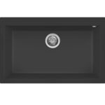 Νεροχύτης κουζίνας QUADRA 130 Nero 40 ELLECI 79x50cm