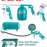 TOTAL ΣΕΤ ΕΡΓΑΛΕΙΑ ΑΕΡΟΣ 5 ΤΕΜ (TATK053)