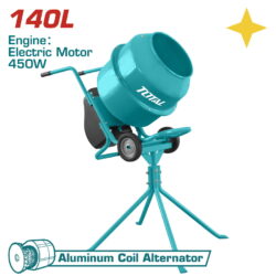 TOTAL ΜΠΕΤΟΝΙΕΡΑ 140Lit / 450W / 0.6HP (TCMF140451)