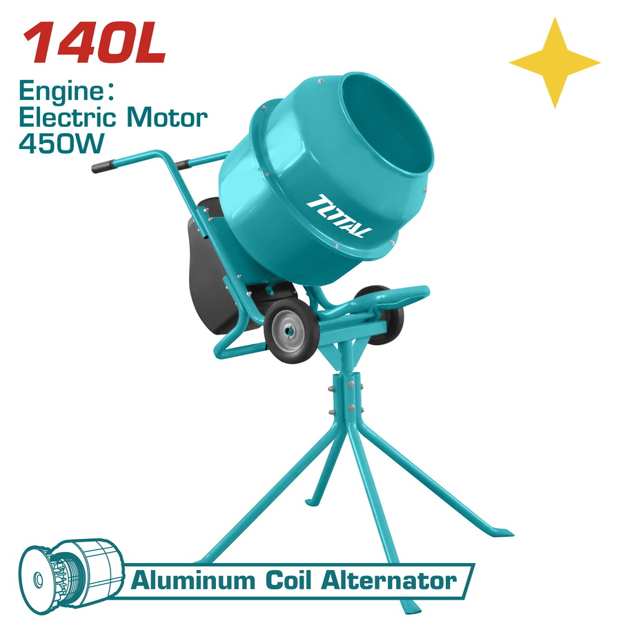 TCMF140451 TOTAL ΜΠΕΤΟΝΙΕΡΑ 140Lit / 450W / 0.6HP (TCMF140451)