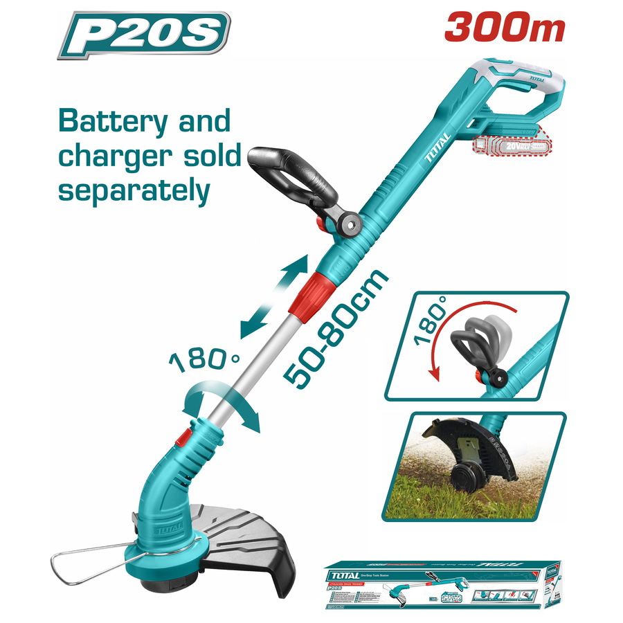 TGTLI-20018 TOTAL ΘΑΜΝΟΚΟΠΤΙΚΟ ΜΠΑΤΑΡΙΑΣ ΛΙΘΙΟΥ 20V (TGTLI20018)