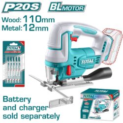 TOTAL ΕΠΑΓΓ. ΣΕΓΑ ΜΠΑΤ. Li-ion 20V ΧΩΡΙΣ ΜΠΑΤΑΡΙΑ & ΦΟΡΤΙΣΤΗ (TJSLI1008)