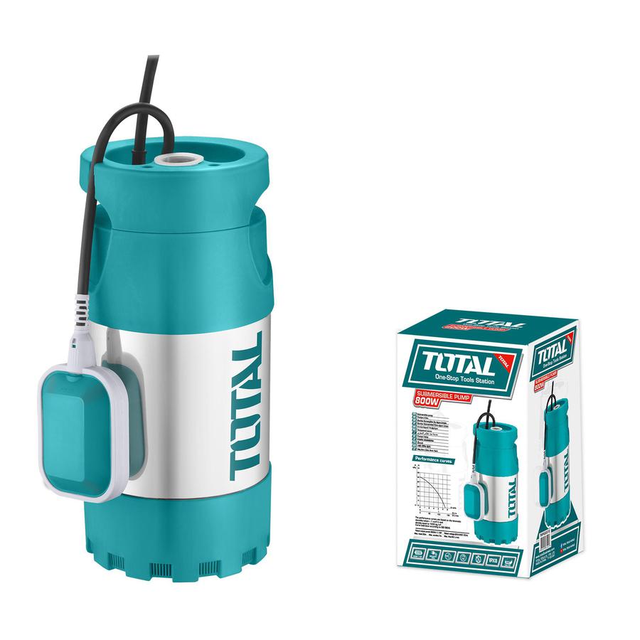 TWP680012 TOTAL ΥΠΟΒΡΥΧΙΑ ΑΝΤΛΙΑ ΠΗΓΑΔΙΩΝ ΙΝΟΧ 800W (TWP680012)