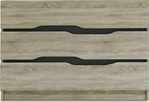 Συρταριέρα Afroditi Σόνομα/Γκρι σκούρο