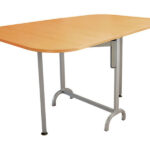 Τραπέζι κουζίνας πτυσσόμενο 26-142/77/80 εκ. Geno Παστέλ