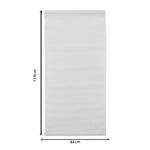 Διάτρητο πανί για σεζλόνγκ Retto pakoworld επαγγελματικό εκρού 44x1x114εκ - Image 2