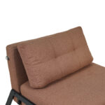 Πολυθρόνα-κρεβάτι Fancy pakoworld ύφασμα σε απόχρωση καφέ με μαύρο πόδι 95x98x70εκ - Image 7