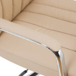 Καρέκλα γραφείου διευθυντή Morales pakoworld pu cappuccino 60x70x118-124εκ - Image 7