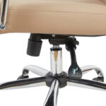 Καρέκλα γραφείου διευθυντή Morales pakoworld pu cappuccino 60x70x118-124εκ - Image 8