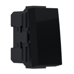 ^ MODYS ΔΙΑΚΟΠΤΗΣ ΜΕΣΑΙΟΣ ΑΛΕΡΕΤΟΥΡ ΜΑΥΡΟΣ ΜΑΤ  1 ΣΤ. 1P 10AX 250VAC IP20