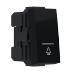 ^ MODYS ΜΠΟΥΤΟΝ ΜΕ ΕΝΔΕΙΞΗ & ΣΥΜΒΟΛΟ ΚΟΥΔΟΥΝΙ ΜΑΥΡΟ ΜΑΤ 1 ΣΤ. 1P 10A 250VAC IP20