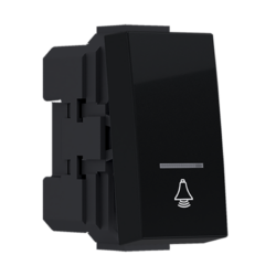 ^ MODYS ΜΠΟΥΤΟΝ ΜΕ ΕΝΔΕΙΞΗ & ΣΥΜΒΟΛΟ ΚΟΥΔΟΥΝΙ ΜΑΥΡΟ ΜΑΤ 1 ΣΤ. 1P 10A 250VAC IP20