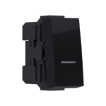 ^MODYS ΜΠΟΥΤΟΝ ΑΠΛΟ ΜΑΥΡΟ ΜΑΤ 1 ΣΤ. 1P 10A 250VAC IP20