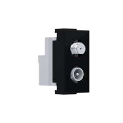 ^ MODYS ΠΡΙΖΑ ΤΗΛΕΟΡΑΣΗΣ SAT ΤV-R ΤΕΡΜΑΤΙΚΗ 1 ΣΤ. ΜΑΥΡΗ ΜΑΤ IP20