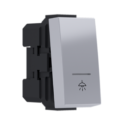 ^MODYS ΜΠΟΥΤΟΝ ΜΕ ΕΝΔΕΙΞΗ & ΣΥΜΒΟΛΟ ΛΥΧΝΙΑ ΑΣΗΜΙ  1 ΣΤ. 1P 10A 250VAC IP20