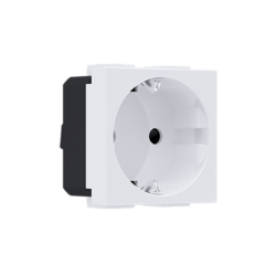 ^ MODYS ΠΡΙΖΑ ΣΟΥΚΟ ΑΣΦΑΛΕΙΑΣ ΛΕΥΚΗ 2 ΣΤ. 2P+E 16A 250VAC IP20