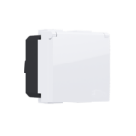 ^ MODYS ΠΡΙΖΑ ΣΟΥΚΟ ΚΑΠΑΚΙ ΛΕΥΚΗ 2 ΣΤ. 2P+E 16A 250VAC IP20