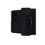 ^ MODYS ΠΡΙΖΑ ΤΡΟΦΟΔΟΣΙΑΣ USB 1 ΣΤ. 1xUSB ΜΑΥΡΗ ΜΑΤ  5VDC 1.2A IP20