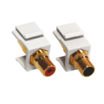 ^ MODYS ΑΝΤΑΠΤΟΡΑΣ 2xΗΧΕΙΩΝ RCA KS 1 ΣΤ. ΛΕΥΚΟΣ