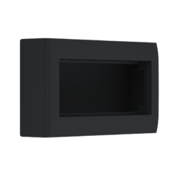 ^ ΚΟΥΤΙ ΕΠΙΤΟΙΧΟ 4ΣΤ. IP20 ΜΑΥΡΟ ΜΑΤ