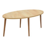 Τραπέζι σαλονιού Barton pakoworld sonoma-καφέ 90x45x40εκ - Image 2