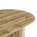 Τραπέζι Nembou pakoworld mdf σε oak απόχρωση 210x100x76εκ - Image 5