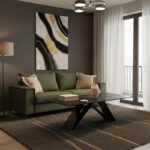 Καναπές Verona pakoworld 3θέσιος κυπαρισσί ύφασμα με μαξιλάρια σε κρεμ απόχρωση 225x93x100εκ - Image 2